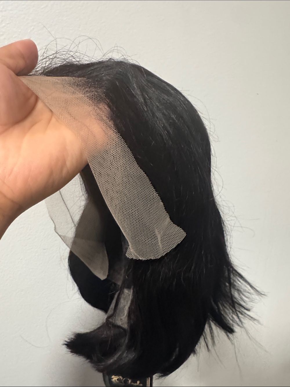 Black Lace Front Women's Wig - Natural Straight Style
